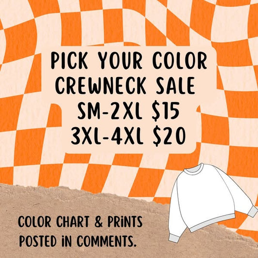 Crew Sale