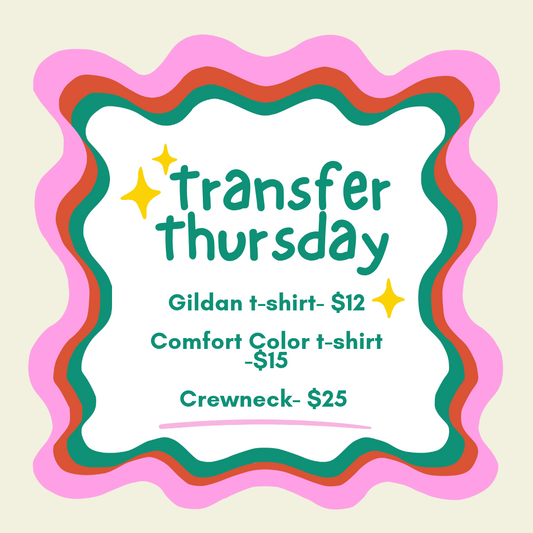 Transfer Thursday