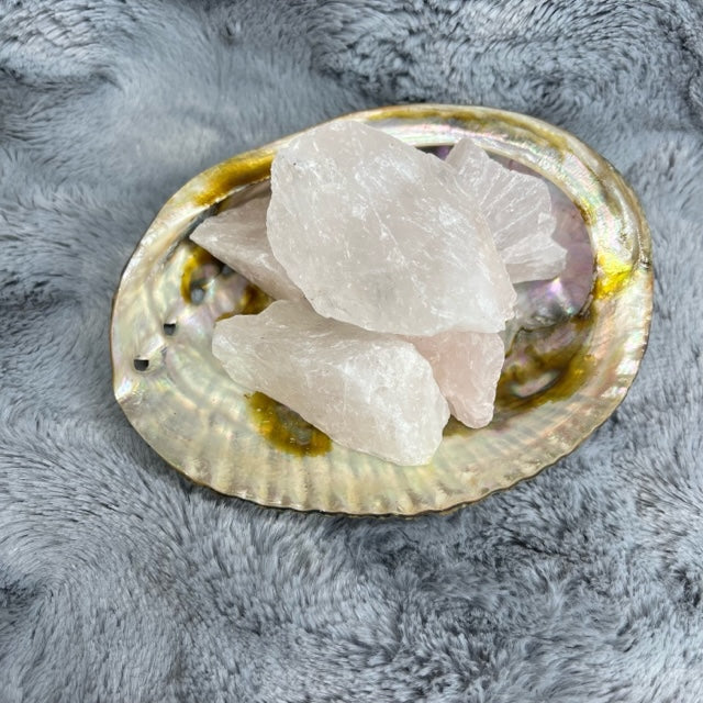 Rose Quartz Raw Tumble