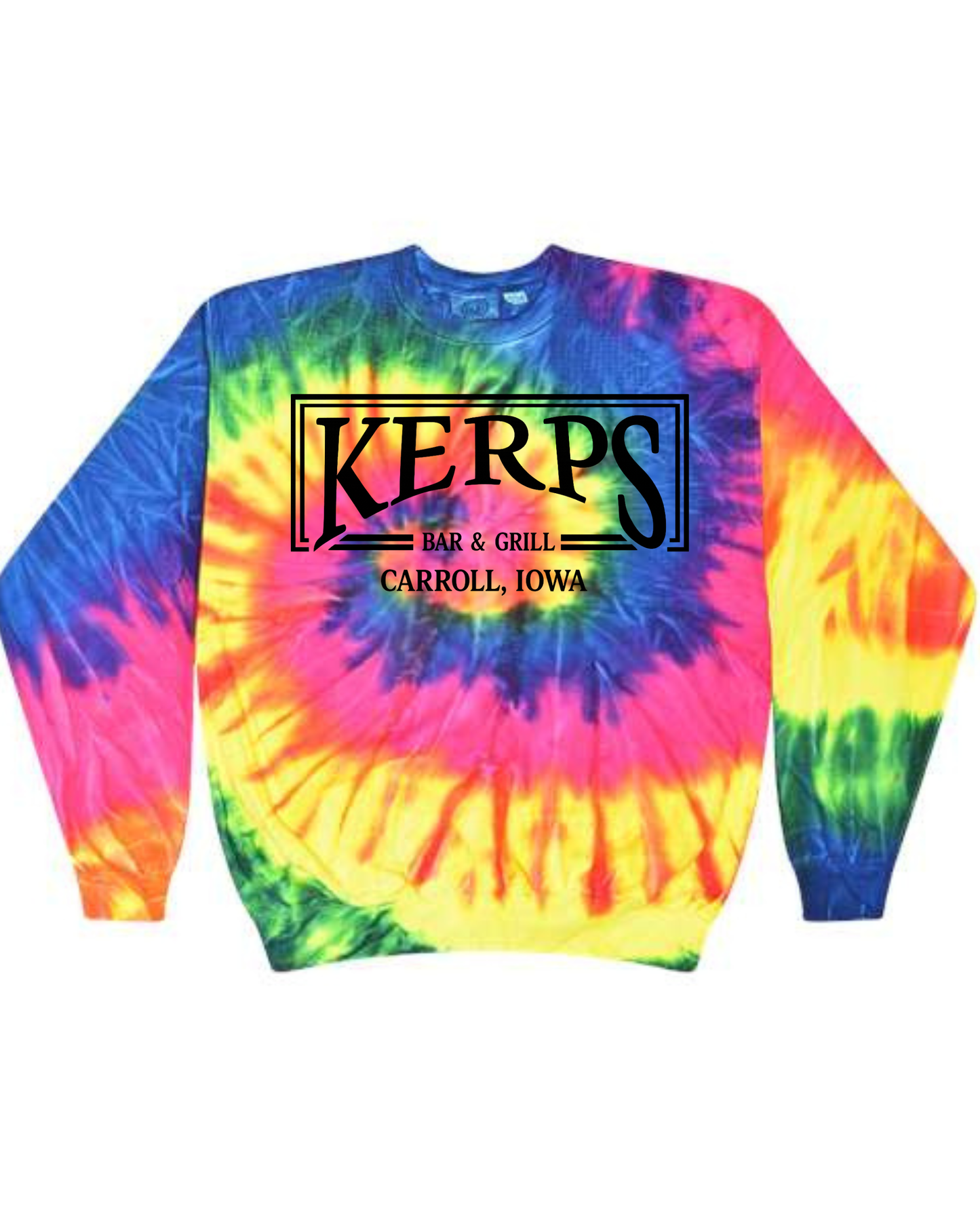 Kerps Tie-Dyed Fleece Crewneck Sweatshirt