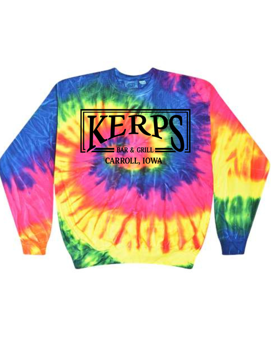 Kerps Tie-Dyed Fleece Crewneck Sweatshirt