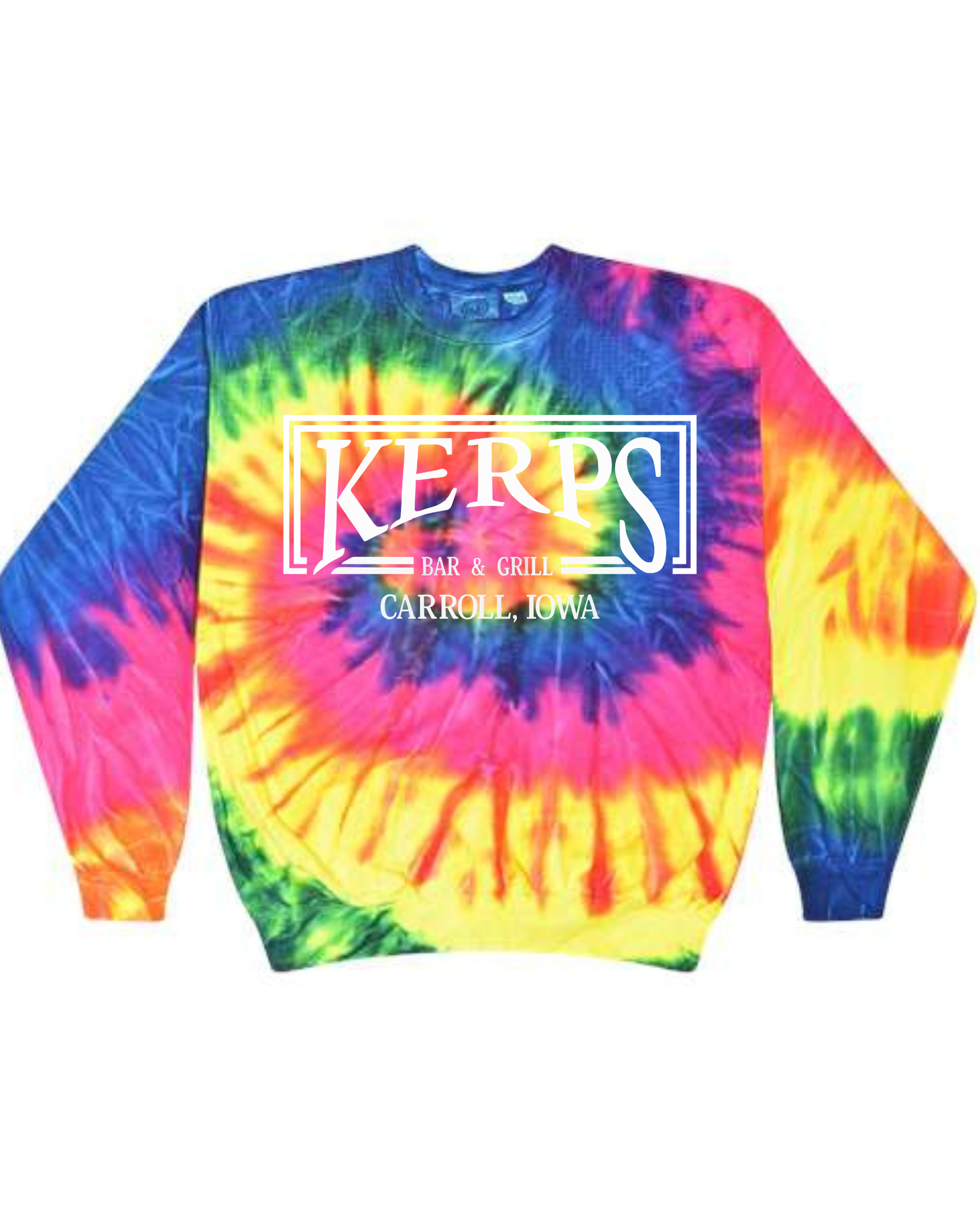 Kerps Tie-Dyed Fleece Crewneck Sweatshirt