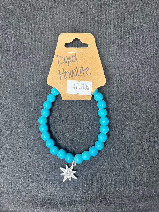 Dyed Howlite Bracelet