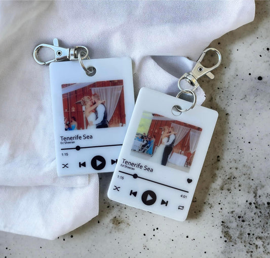 Song and Photo Keychain