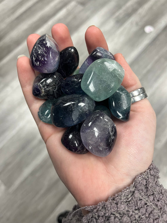 Fluorite Tumble