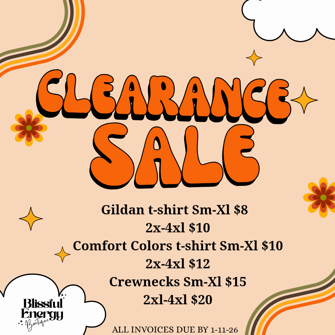 Clearance Print Sale