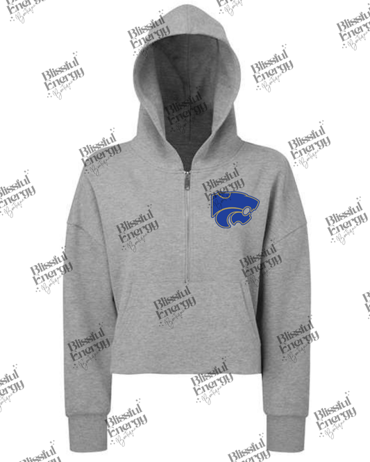 Wildcats Crop Hoodie