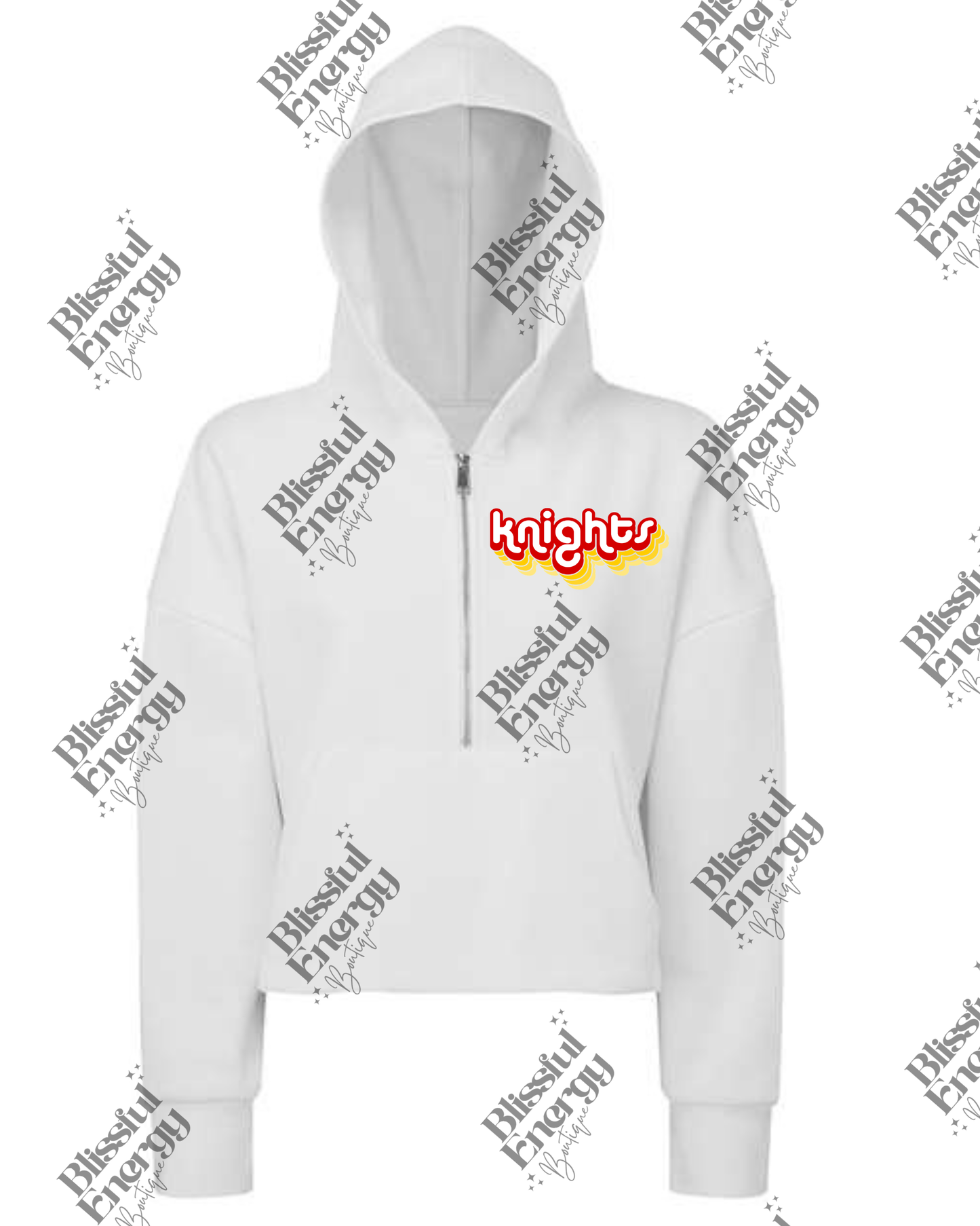 Knights Crop Hoodie