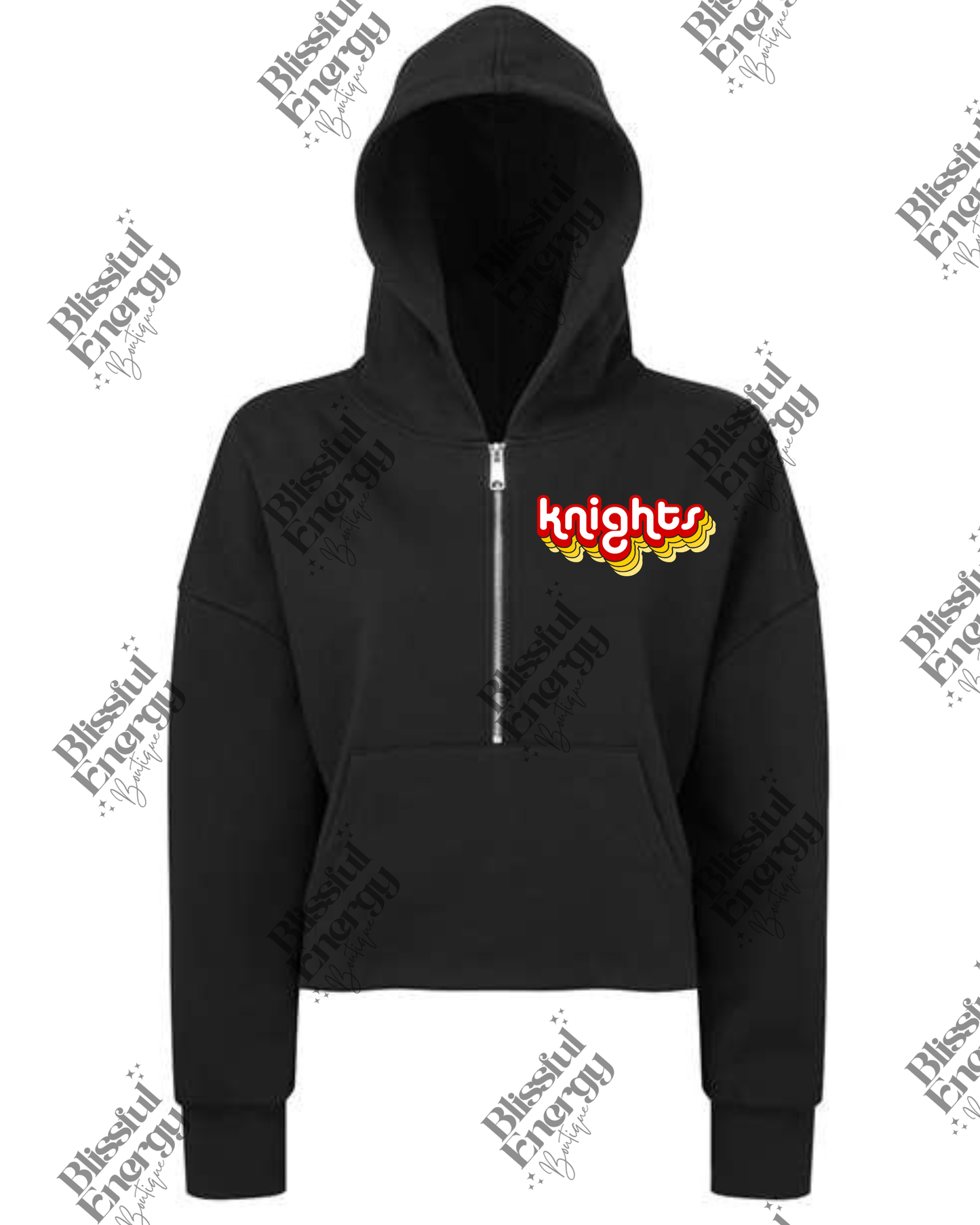 Knights Crop Hoodie