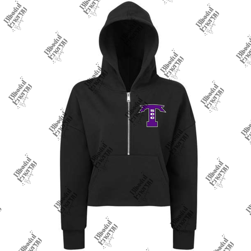 Titans Crop Hoodie