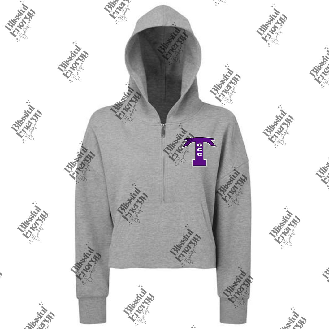 Titans Crop Hoodie