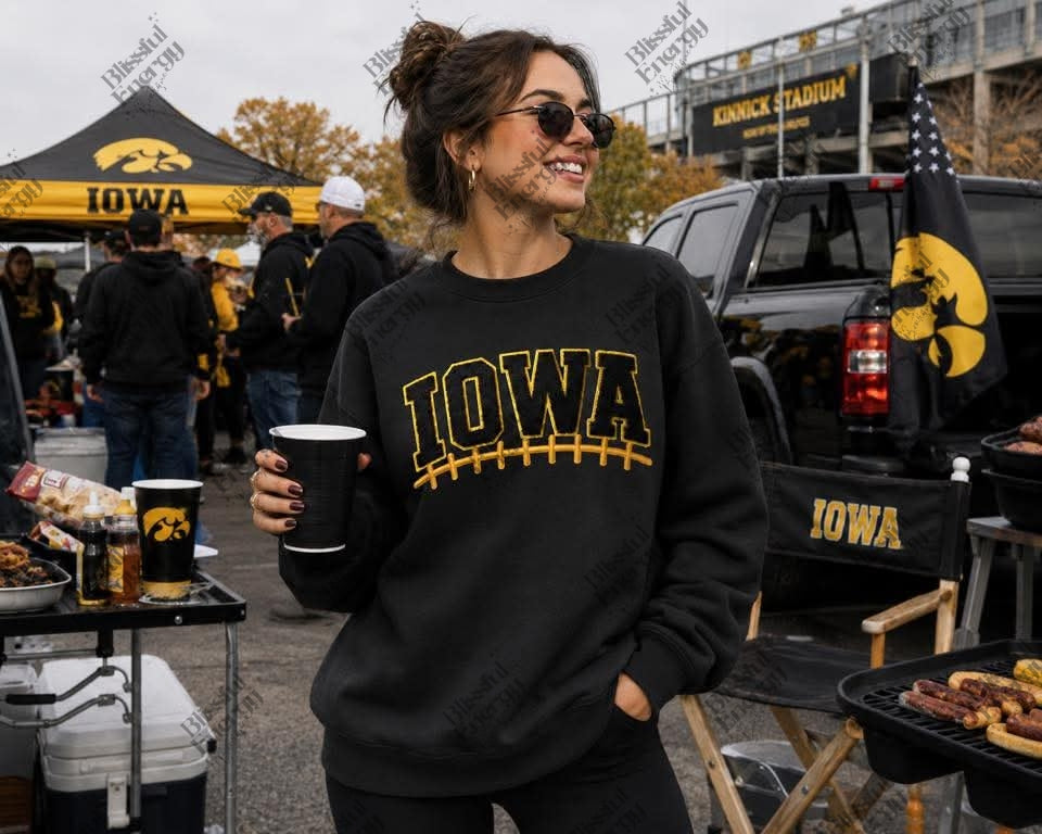 Iowa Patch Crewneck