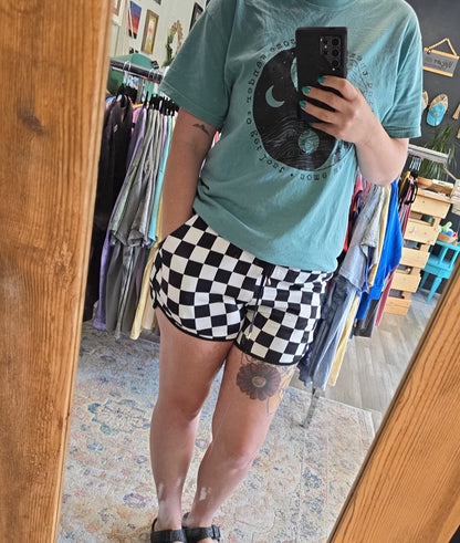 Checkered Shorts